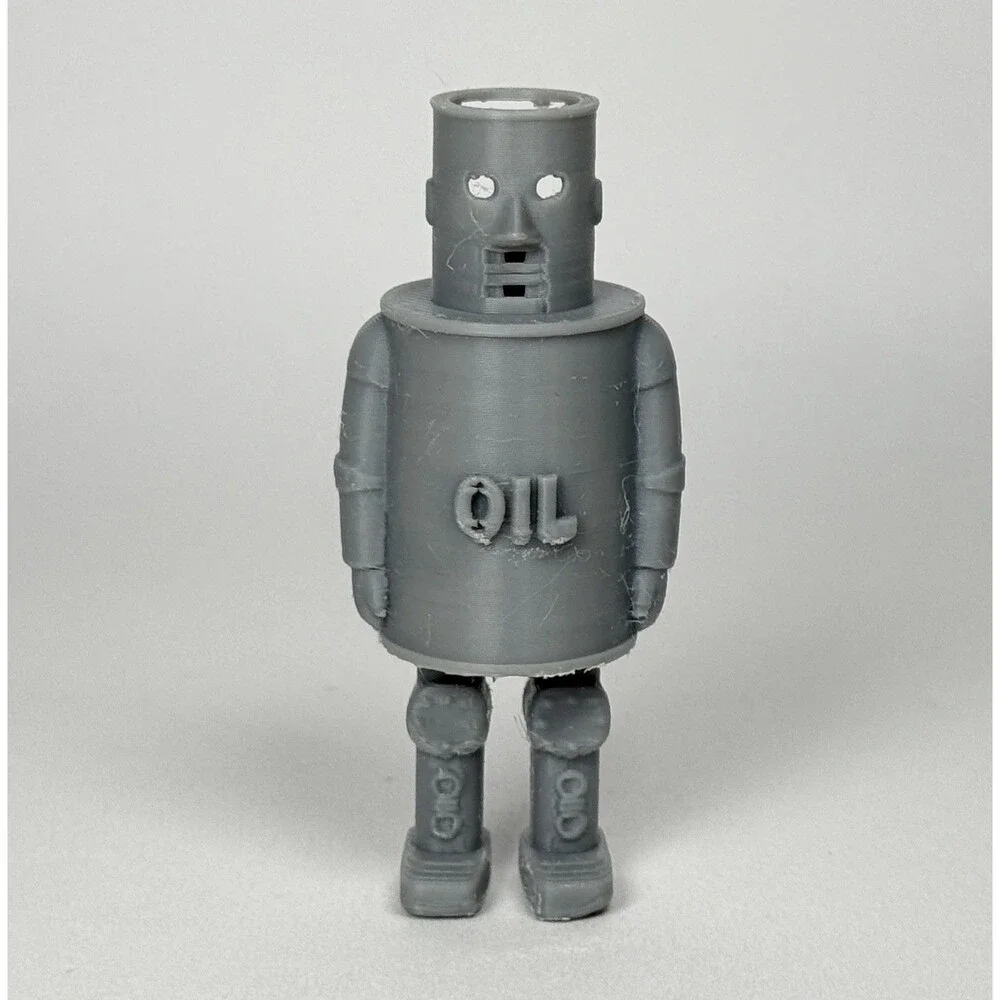 The Munsters OIL Robot Toy 2.5” Miniature Paintable Toy